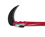 Складана коса з металевою круглою ручкою для саду та дачі 50 см, фото 4