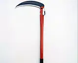 Складана коса з металевою круглою ручкою для саду та дачі 50 см, фото 2