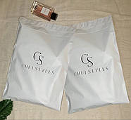 Кур'єрський пакет з логотипом Пакет для відправлення А4 Пакети білі матові 24х32 см, фото 6