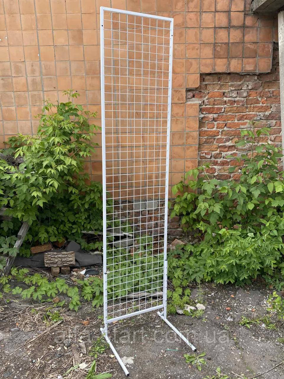 Торгова сітка в рамці 200/50 см комірка 5 см на ніжках, фото 1