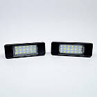 Штатна LED-підсвітка номерних знаків PEUGEOT 106, 1007, 207, 307,  308, фото 4