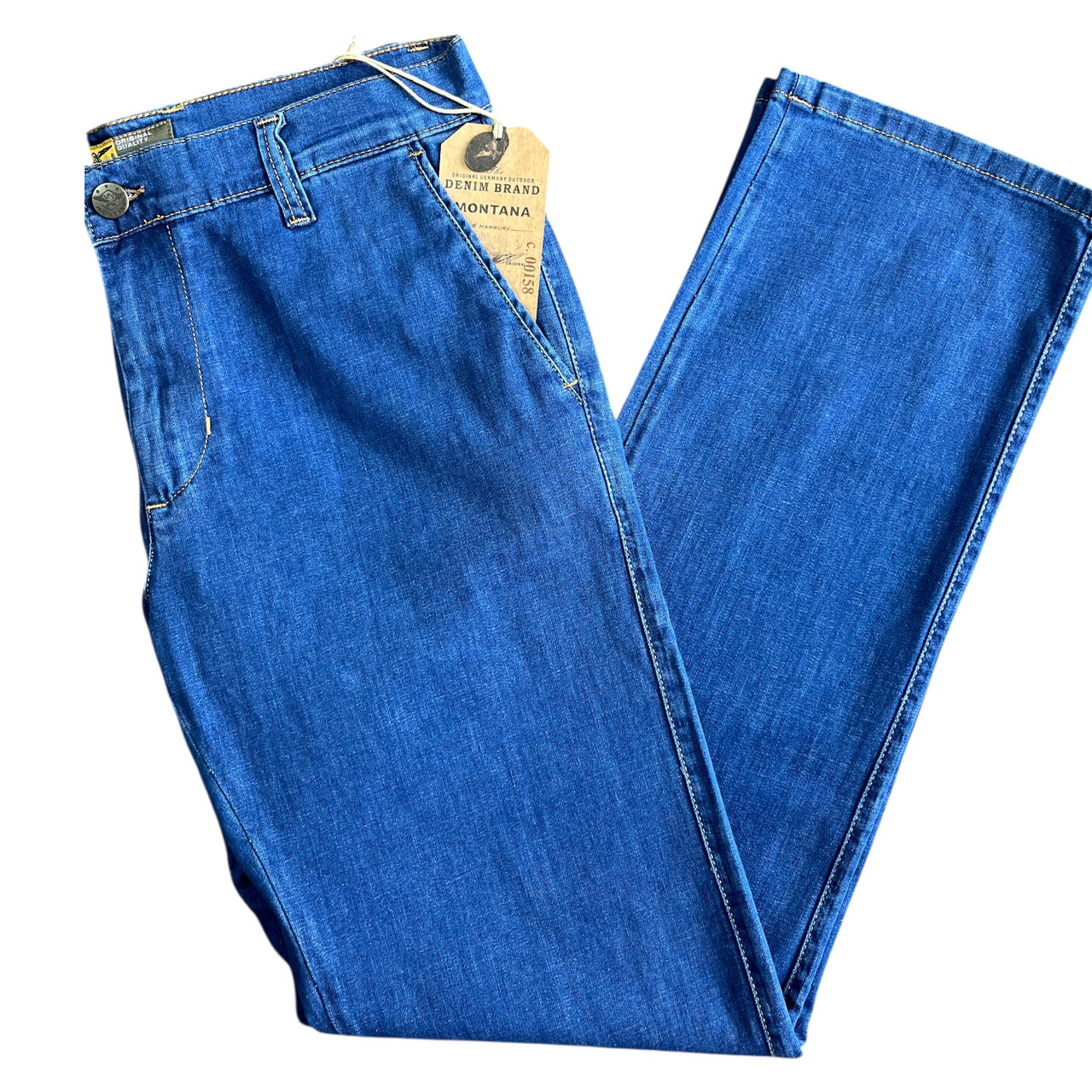 Джинси-брюки Montana Stretch Colorado 03 (літо) блакитний