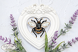 Набір для вишивання бісером прикраси "Бджілка" Б-049, фото 3