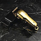 Акумуляторна машинка для стрижки волосся + 4 насадки, USB, VGR V-678 / Професійна машинка-триммер для волосся, фото 7