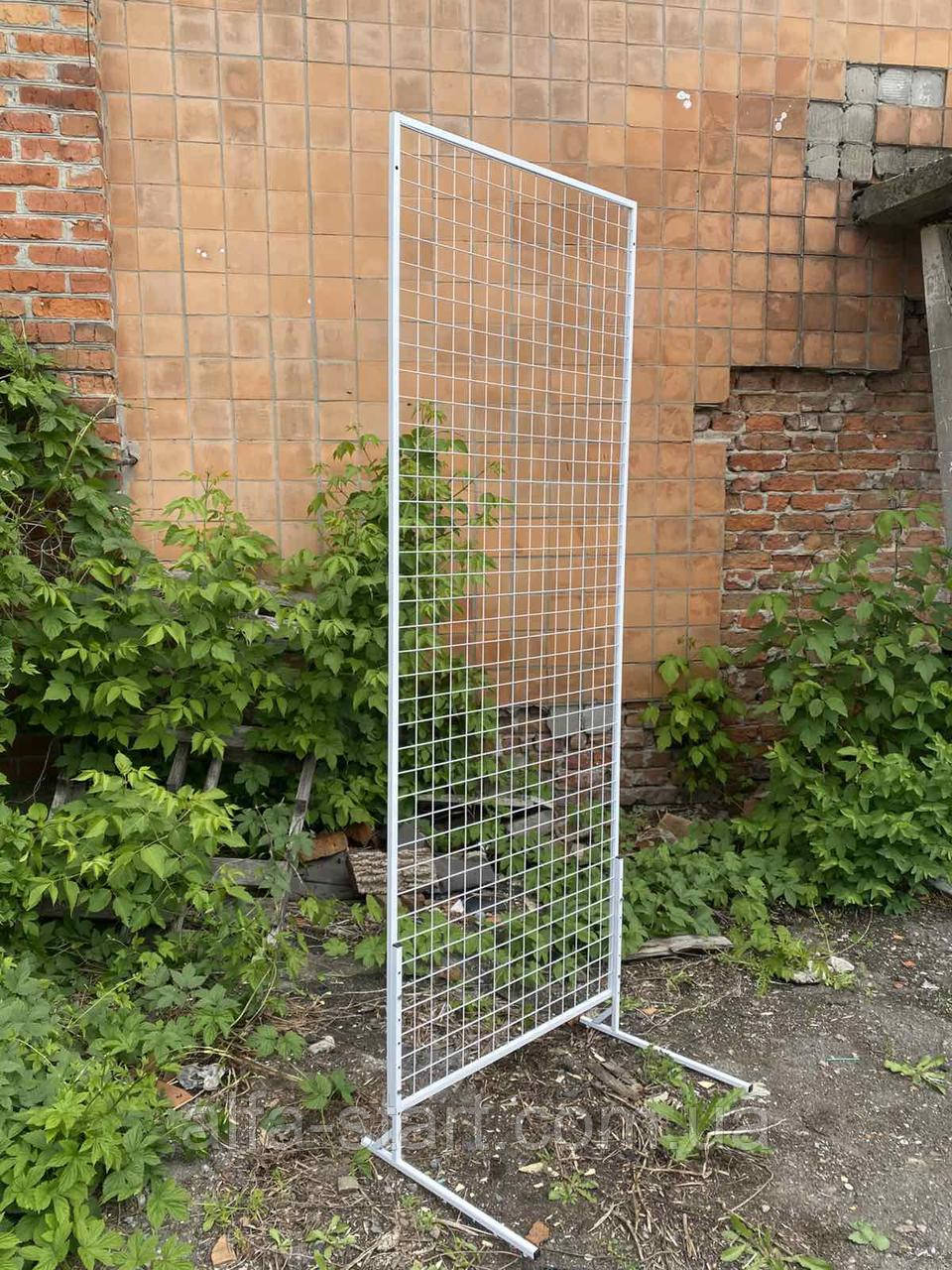 Торгова сітка в рамці 200/100 см комірка 5 см на ніжках, фото 1
