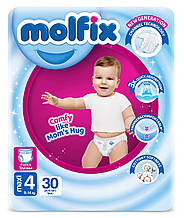 Підгузники-трусики Molfix Pants 4 Maxi (9-14 кг) 30 шт