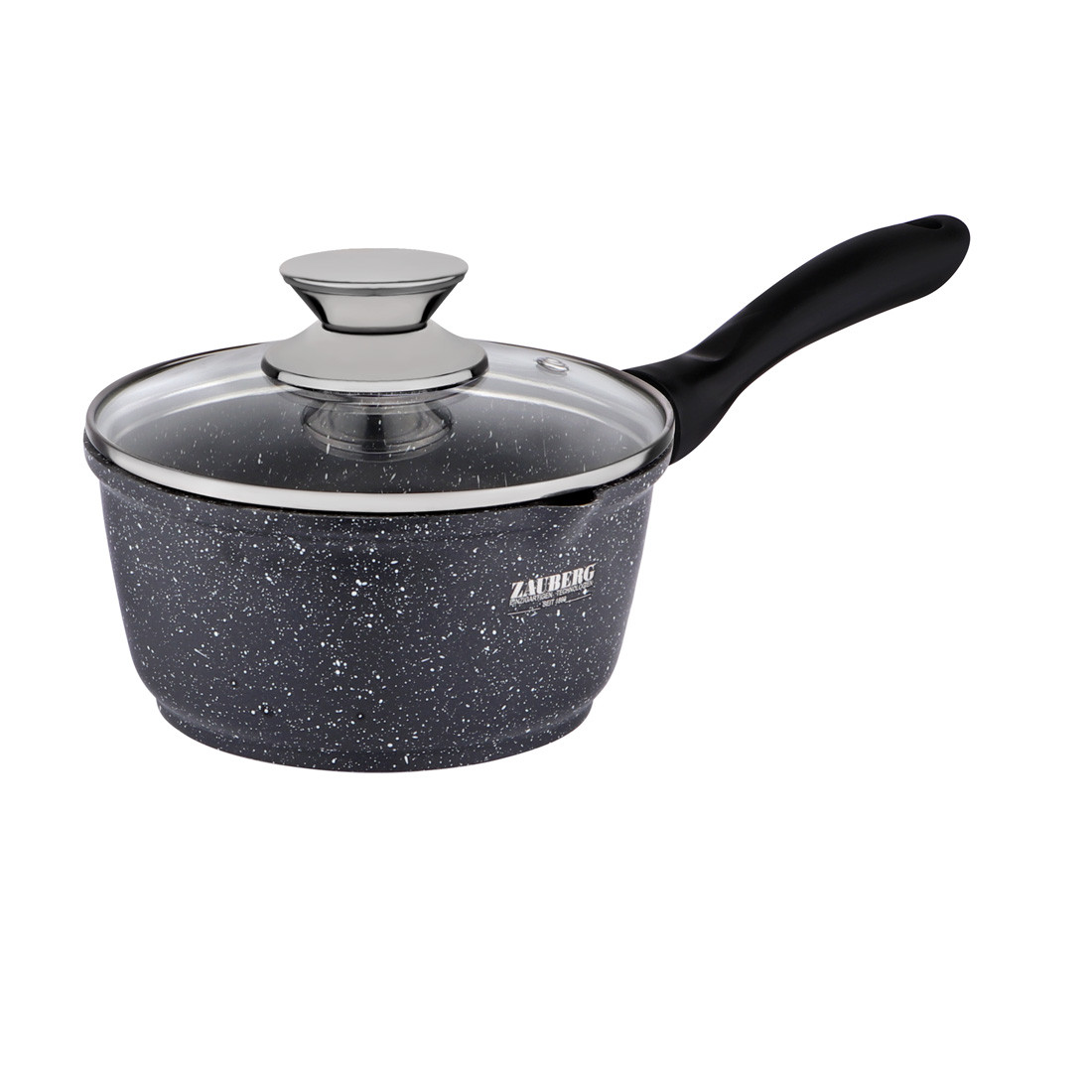 Ківш алюмінієвий мармур 1,3 л 0716 BL — "I" Індукція