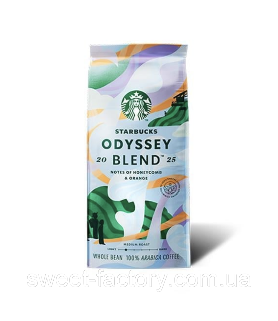 Кава в зернах Starbucks Odyssey Blend Arabica Coffee Bean 250g