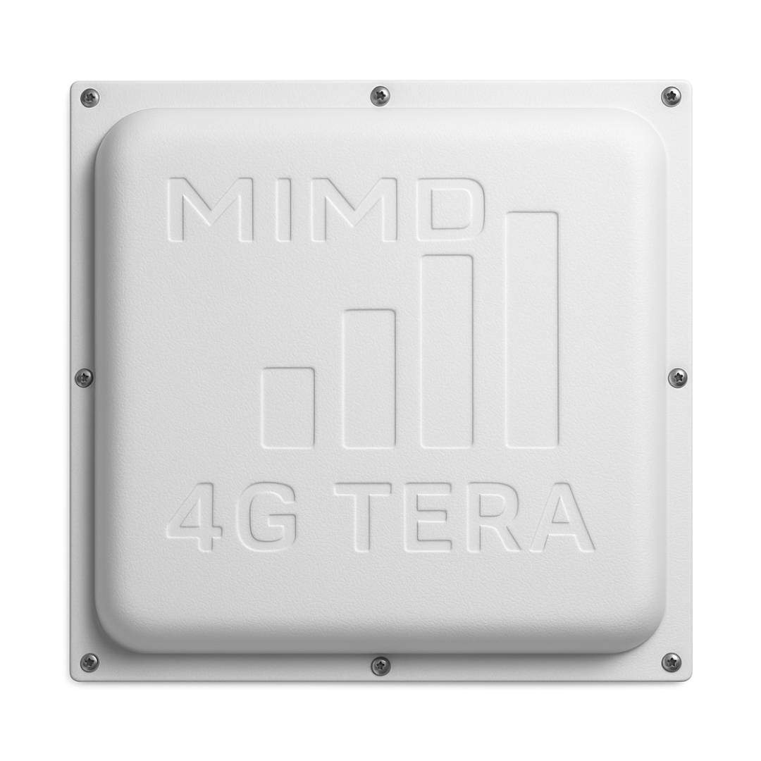 Панельна 3G/4G LTE GSM Антена Tera Mimo 2х16 Дб до 30 км для поліпшення 3g 4g сигналу