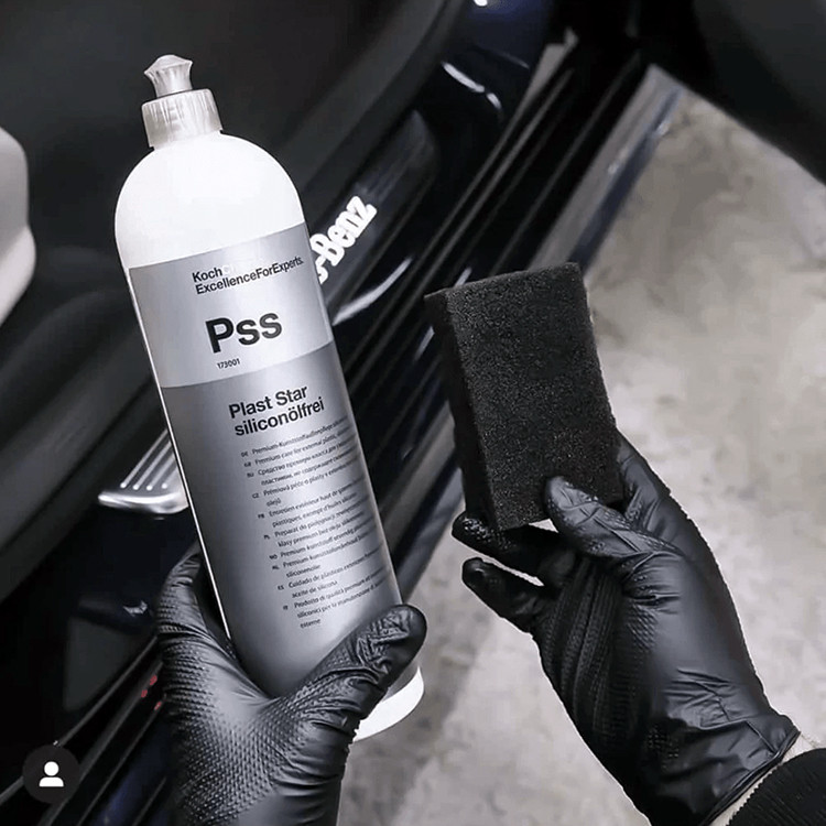 Догляд за гумою, пластиком, без силікону Plast Star siliconölfrei, Koch Chemie, 1L, фото 1