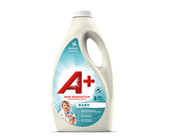 Гель для прання дитячого одягу A+ Baby на 56 прань 2,464л
