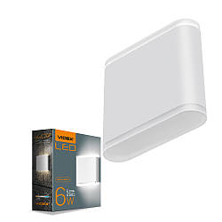 Архітектурний LED світильник VIDEX AR06 |6W, 2700K, AC220V-240V, IP54| Білий (VL-AR06-062W)