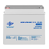 Акумулятор мультигелевий LPM-MG 12V - 33 Ah, фото 3