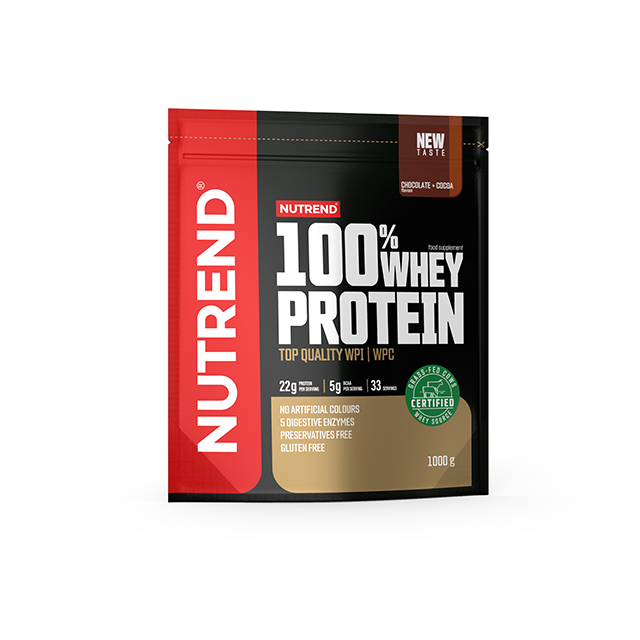 Протеїн Nutrend 100 % Whey Protein 1000 g Chocolate Cocoa