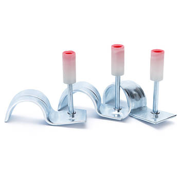 Піроксилінові цвяхи 8х52мм, 20мм, 100шт / Затискач для труб / Кріплення для затиску труб