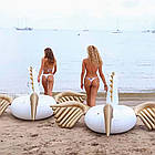 Надувне коло Пегас 250×250×130см / Надувний пліт / Плаваюче крісло / Плавальне коло / Надувна іграшка, фото 3