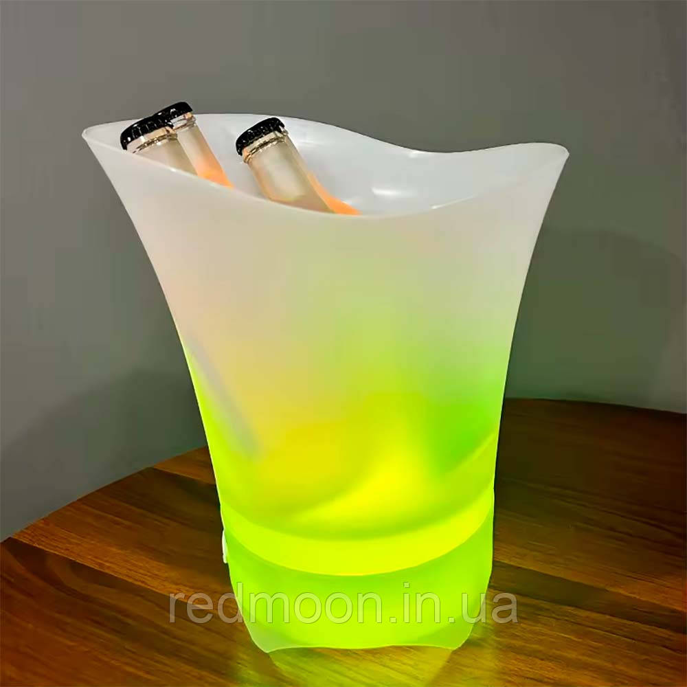 Відро для льоду, що світиться, з Bluetooth і підсвічуванням Bucket Light 20 / Відро для охолодження напоїв