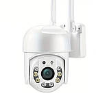 Вулична Wifi камера відеоспостереження 4Мп, Full HD, V3 / Поворотна IP камера / Вай фай камера спостереження, фото 4