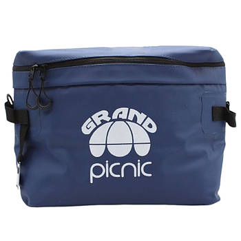 Термосумка з ручками, 12л, 34x25x19см, GP 4447, Синій / Сумка холодильник / Туристична термосумка