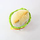 М'яка іграшка Песик-бургер 35см / Бургер іграшка / Іграшка подушка / Подушка песик / Подушка обіймашка, фото 5