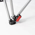 Кемпінгове складне крісло з підніжкою (163×88×54см) / Крісло ліжко / Туристичне крісло шезлонг, фото 8