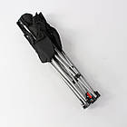 Кемпінгове складне крісло з підніжкою (163×88×54см) / Крісло ліжко / Туристичне крісло шезлонг, фото 9