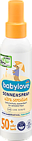 Babylove Sonnenspray Baby ultra sensitive  Солнцезащитный детский спрей для чувствительной кожи SPF 50+ 150 мл