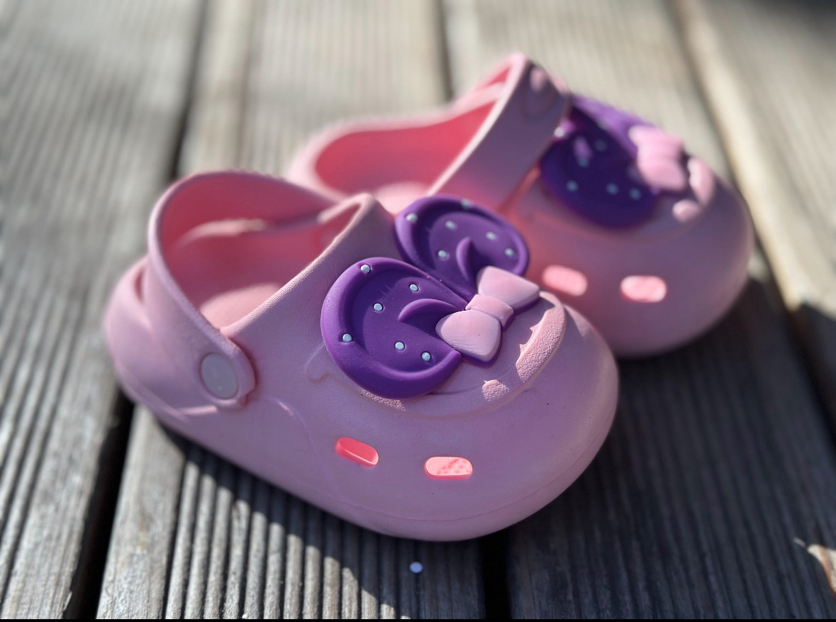 Сабо дитячі для дівчинки 22/23, 24/25, фото 1