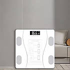 Ваги смарт для підлоги до 180 кг, Bluetooth, A-8003 Білі / Розумні ваги з додатком для Android або IOS, фото 5