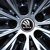 Ковпачки (заглушки) в литі диски Skoda 65 мм Чорні Хром, фото 6