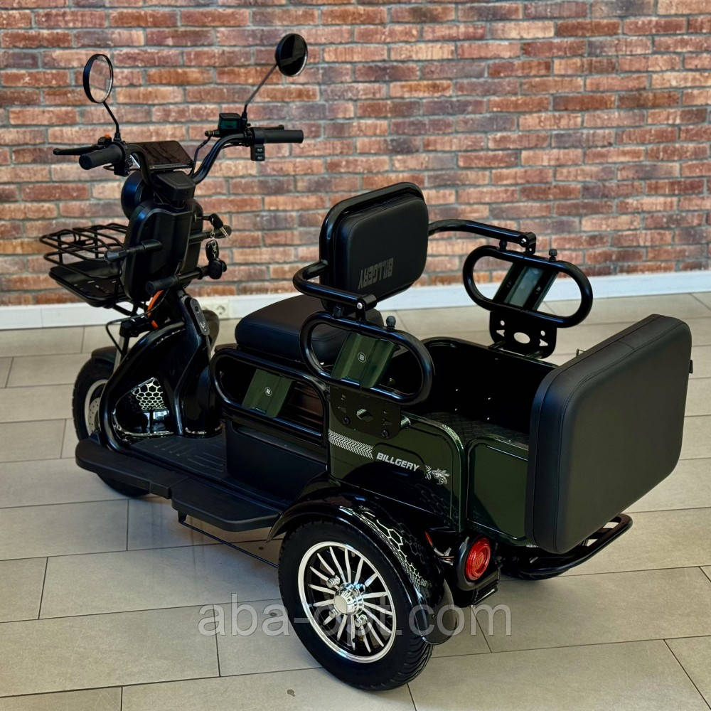 Електричний трицикл з кузовом CORSO PROTEX S 1200W-72V-23Ah шини 10"-10" купити в інтернет-магазині, фото 1