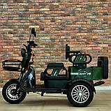 Електричний трицикл з кузовом CORSO PROTEX S 1200W-72V-23Ah шини 10"-10" купити в інтернет-магазині, фото 2