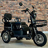 Електричний трицикл з кузовом CORSO PROTEX S 1200W-72V-23Ah шини 10"-10" купити в інтернет-магазині, фото 3
