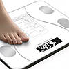 Ваги підлогові з додатком до 180 кг, Bluetooth, A-8003, Білі / Розумні фітнес ваги, фото 2
