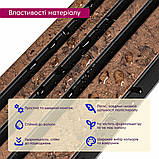 Рейка декоративна PS коричневий із золотими вкрапленнями 2900х120х11мм SW-00002140-, фото 5