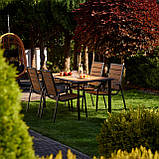 Привабливий стіл для гостей Solar 160 x 90 см коричнев, фото 2