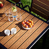 Привабливий стіл для гостей Solar 160 x 90 см коричнев, фото 5