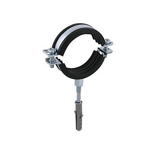 Хомут трубний 2.1/2" (74-80 мм) Raftec зі шпилькою та дюбелем