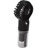 Портативний вентилятор зі зволожувачем повітря Brand F3 Чорний, фото 3