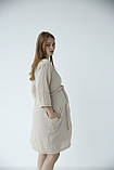 Халат мусліновий для вагітних Pregnant Style Josephine2 44 Бежевий, фото 7