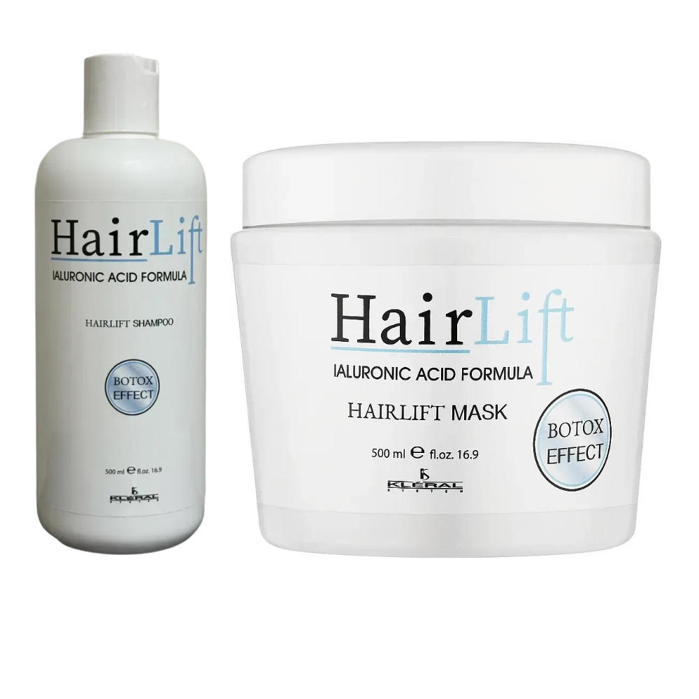 Набір для інтенсивного догляду за волоссям KS HAIR LIFT EFFECT: Шампунь 500 мл + Маска 500 мл