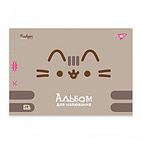 Альбом для малювання А4 28 л скоба з перфорацією 100 г/м2 Pusheen Асорті дів, фото 2