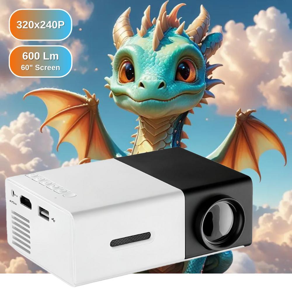 Проектор XON SmartView CY200 320x240P, 600Lm (XVAA0302BW 1691) Білий