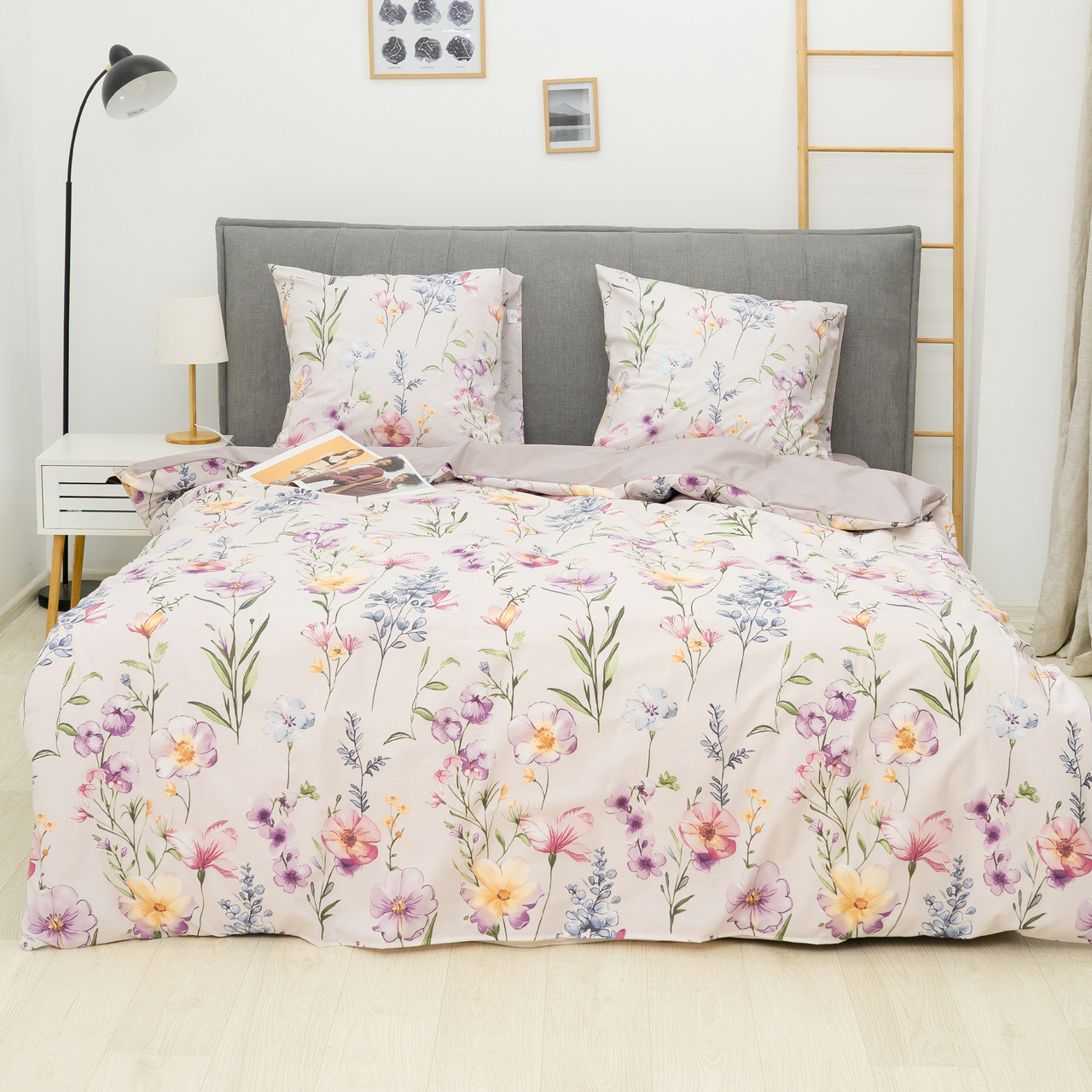 Постільна білизна Isleep Viluta ранфорс з простирадлом на гумці (180*200) - 25353 євро, фото 1