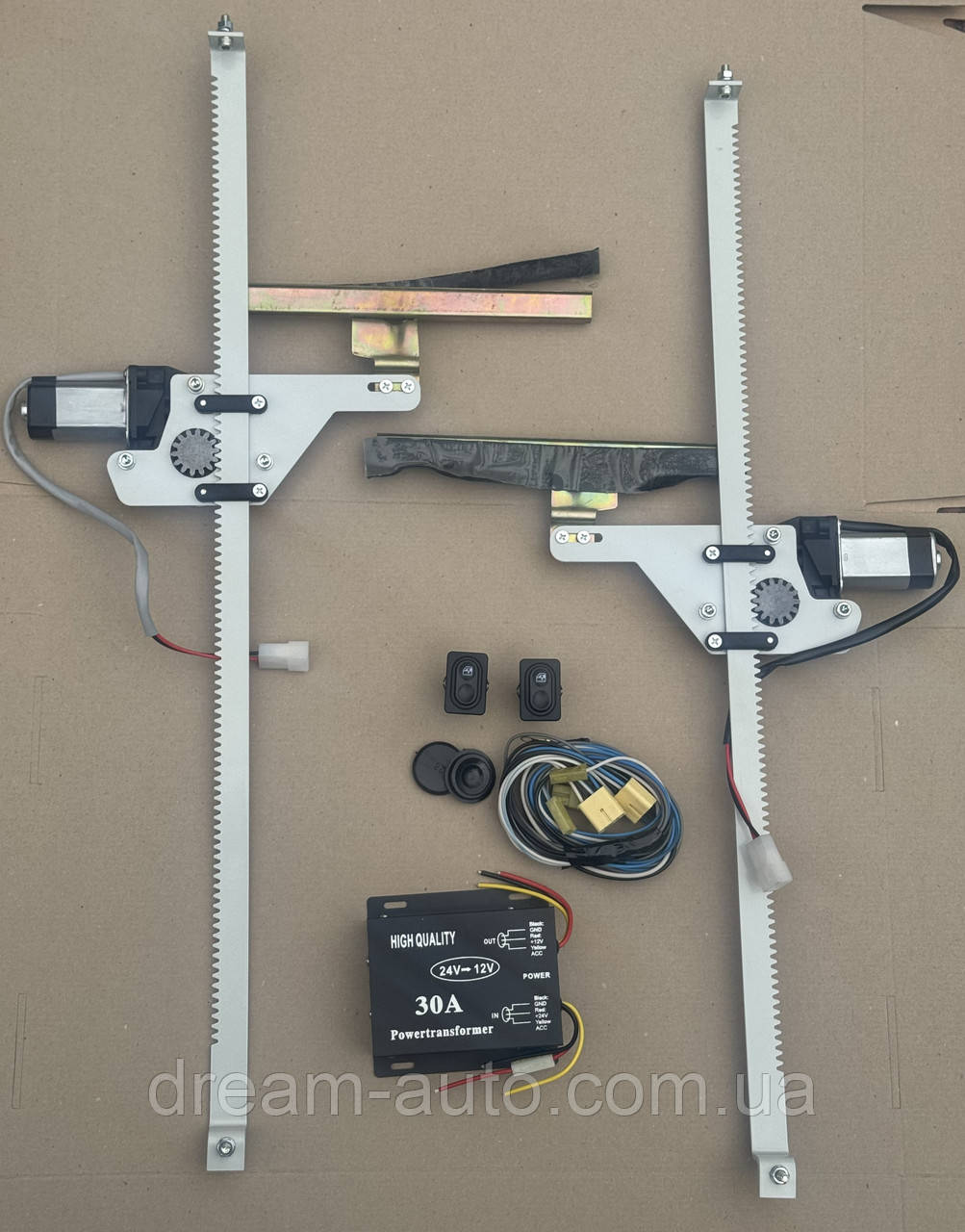 Речні Склопідіймачі універсальні 24 В, фото 1