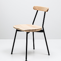 Стілець кухонний обідній дерев`яний Vabi на кухню зі спинкою дерев`яні стільці кухонні обідні з дерева 450 мм