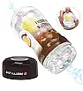 Прозорий мастурбатор вагіна PRETTY LOVE VACUUM CUP MASTURBATOR Stellar ABS TPR, фото 3