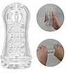 Прозорий мастурбатор вагіна PRETTY LOVE VACUUM CUP MASTURBATOR Stellar ABS TPR, фото 5