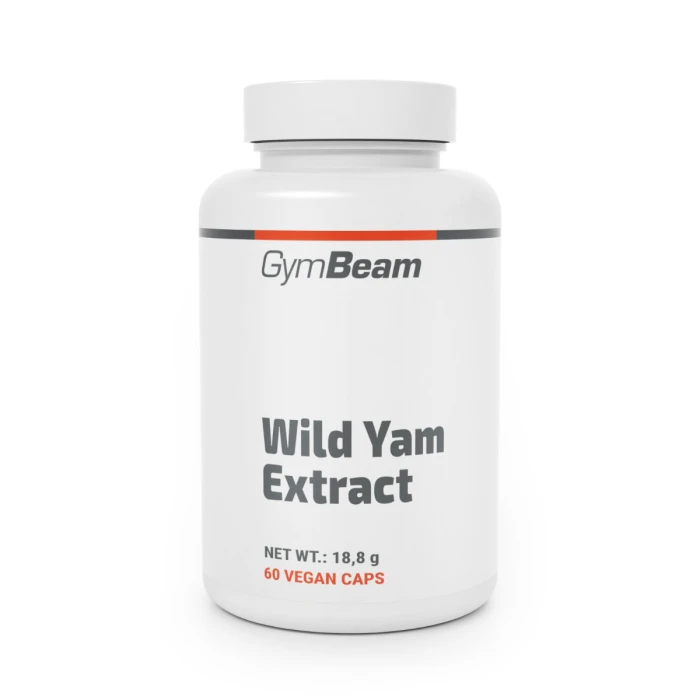 Екстракт дикого яму Wild Yam Extract — GymBeam, 60 vegan caps