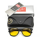 Окуляри Ray Ban Wayfarer 2140 жовті, матова оправа, фото 6